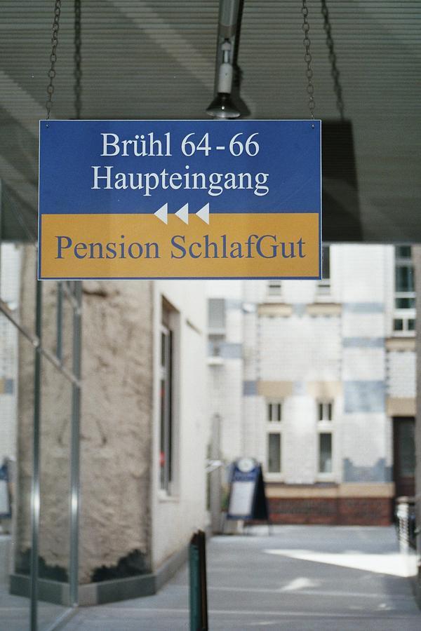 Pension Schlafgut ไลป์ซิก ภายนอก รูปภาพ