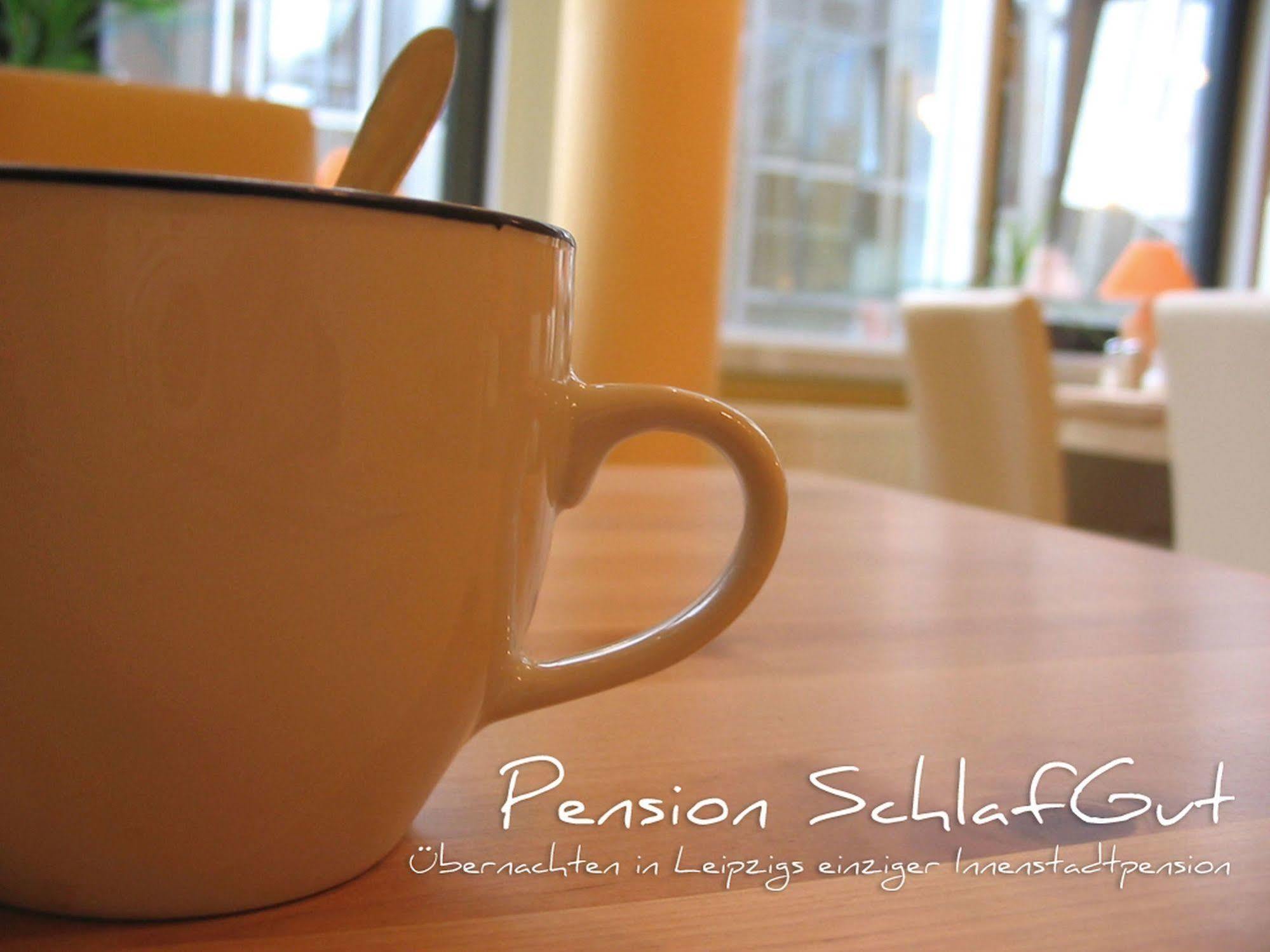 Pension Schlafgut ไลป์ซิก ภายนอก รูปภาพ